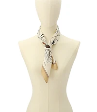 COACH Coach Originals Catalog Silk Bandana Scarf