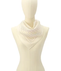 COACH Coach Stitch Printed Silk Bandana Scarf
