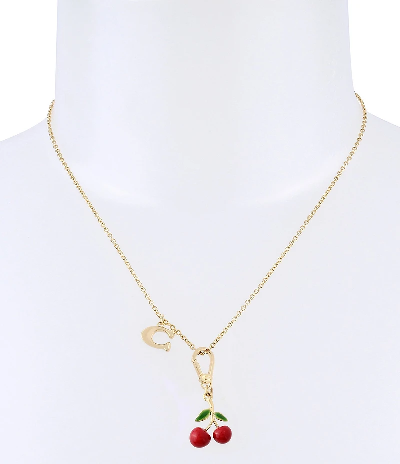 COACH Collectible Cherry Novelty Charm