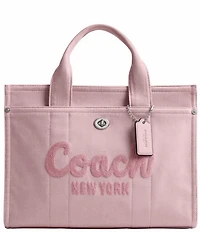 COACH Ballerina Denim Large Cargo Tote Bag