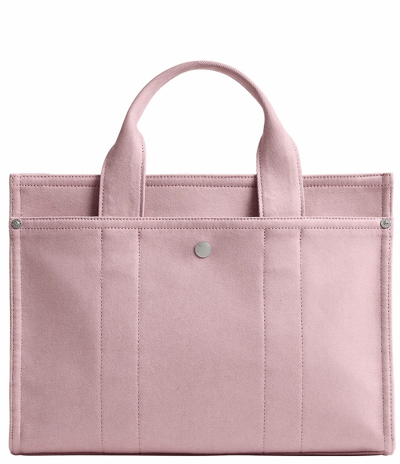 COACH Ballerina Denim Large Cargo Tote Bag