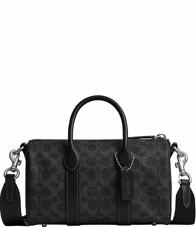 COACH Compass Bag 25 Signature Canvas