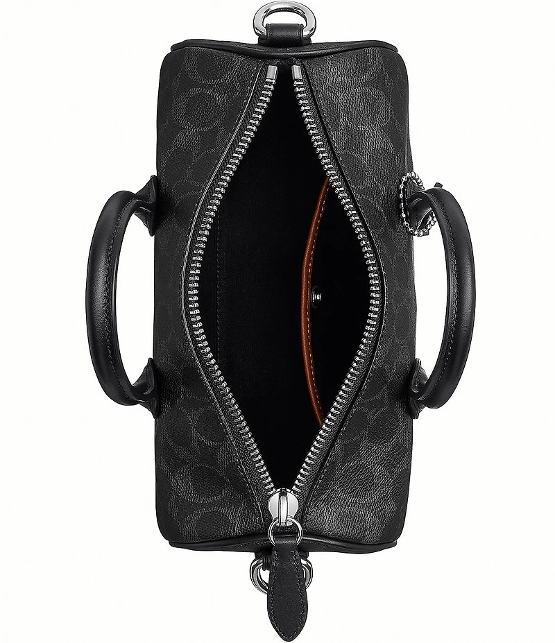COACH Compass Bag 25 Signature Canvas