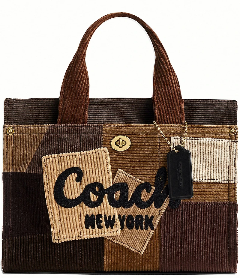 COACH Repurposed Corduroy Cargo 26 Tote Bag