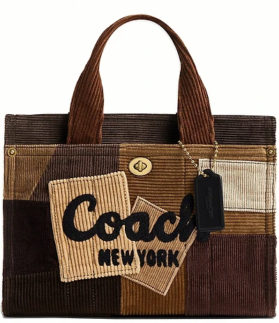 COACH Repurposed Corduroy Cargo 26 Tote Bag