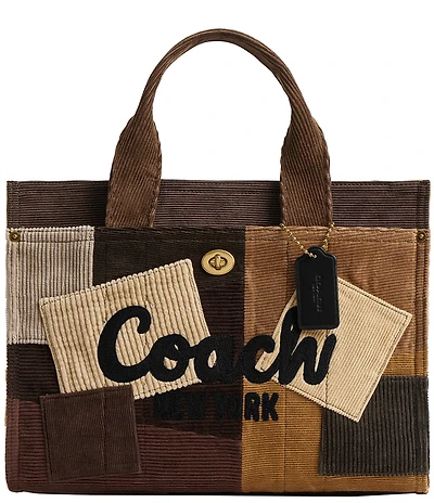 COACH Repurposed Corduroy Cargo Tote Bag