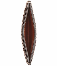 COACH Crystal Signature Jacquard Essential Card Case