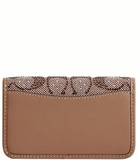 COACH Crystal Signature Jacquard Slim Card Case