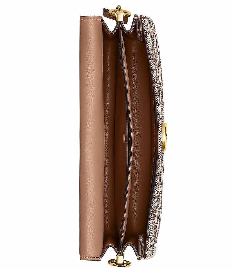 COACH Crystal Signature Jacquard Tabby 26 Shoulder Bag