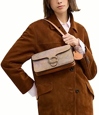 COACH Crystal Signature Tabby Shoulder Bag 26