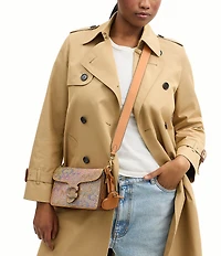 COACH Crystal Signature Tabby Shoulder Bag 26