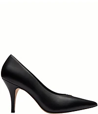 COACH Daisy Leather High Heel Pumps