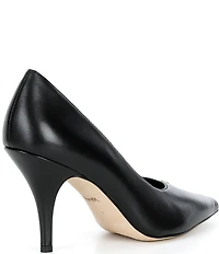 COACH Daisy Leather High Heel Pumps