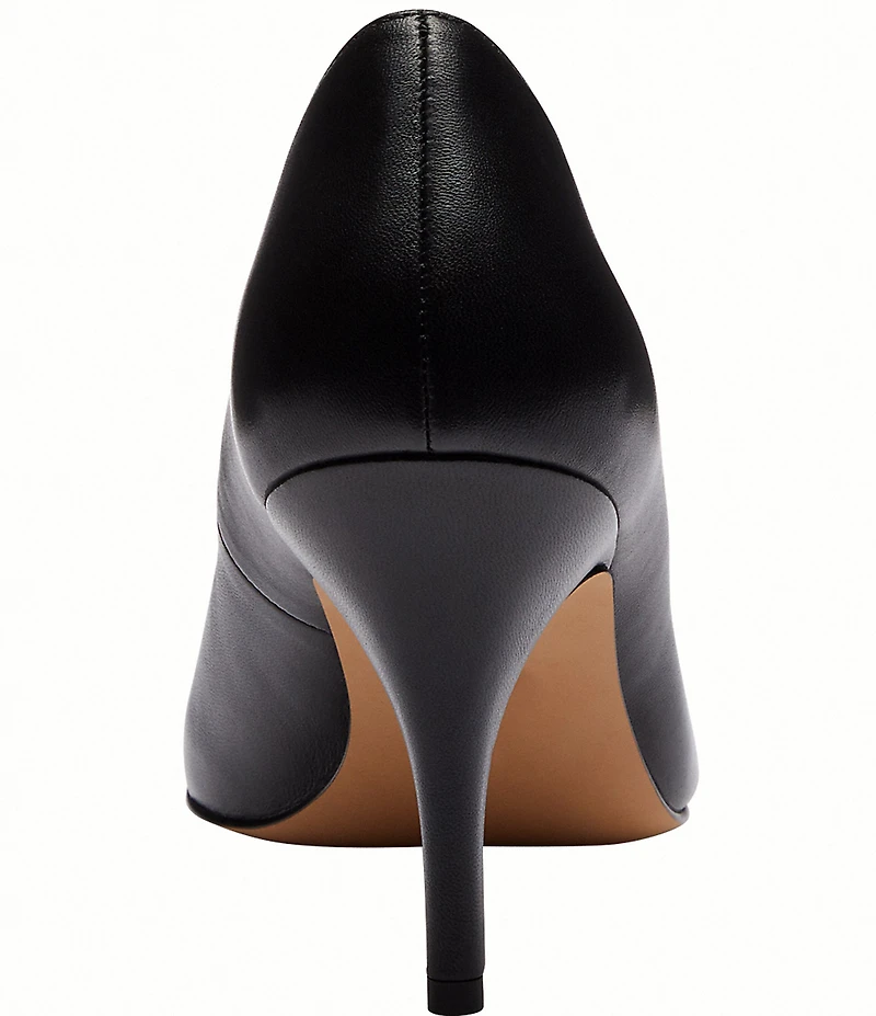 COACH Daisy Leather High Heel Pumps