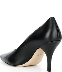 COACH Daisy Leather High Heel Pumps