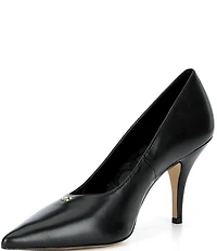 COACH Daisy Leather High Heel Pumps