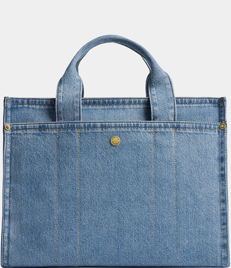 COACH Cargo Denim Tote Bag