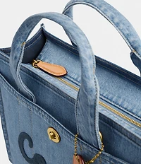 COACH Cargo Denim Tote Bag