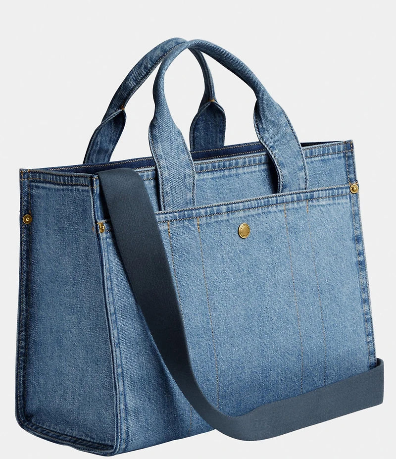 COACH Cargo Denim Tote Bag