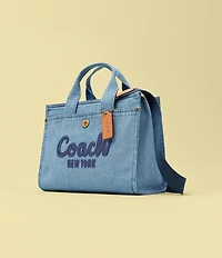 COACH Cargo Denim Tote Bag