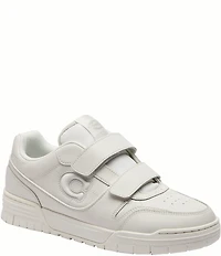 COACH Double Strap Soho Leather Sneakers