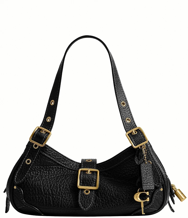 COACH Drifter 31 Textured Handle Shoulder Bag