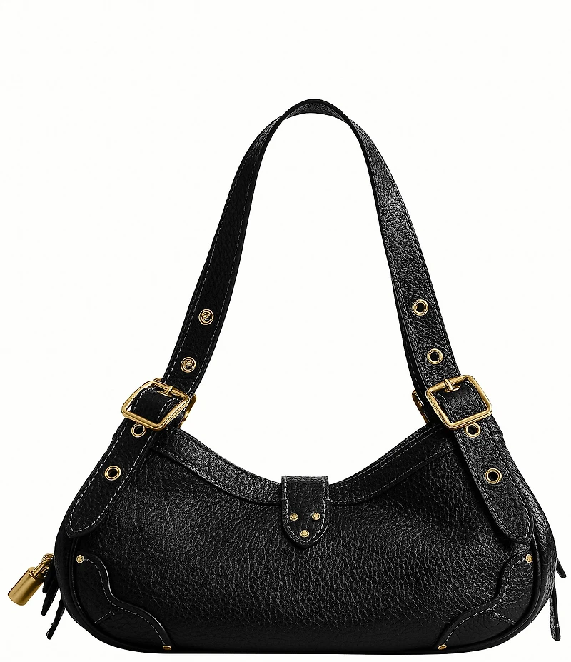 COACH Drifter 31 Textured Handle Shoulder Bag