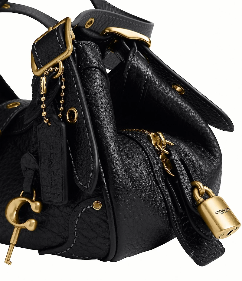 COACH Drifter 31 Textured Handle Shoulder Bag