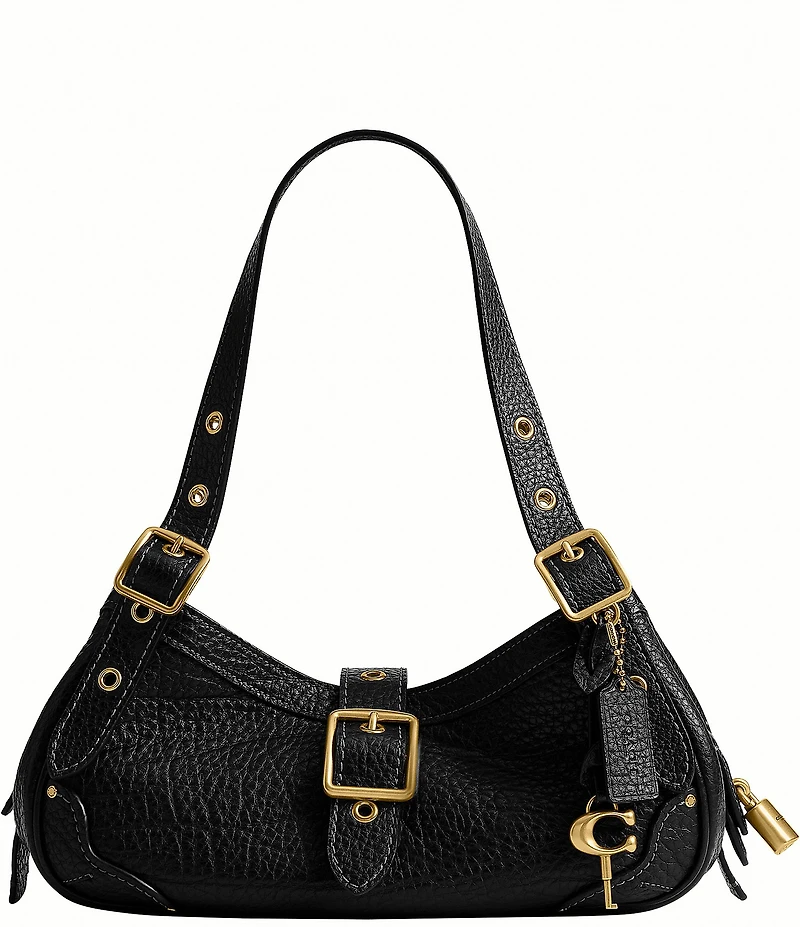 COACH Drifter 31 Textured Handle Shoulder Bag