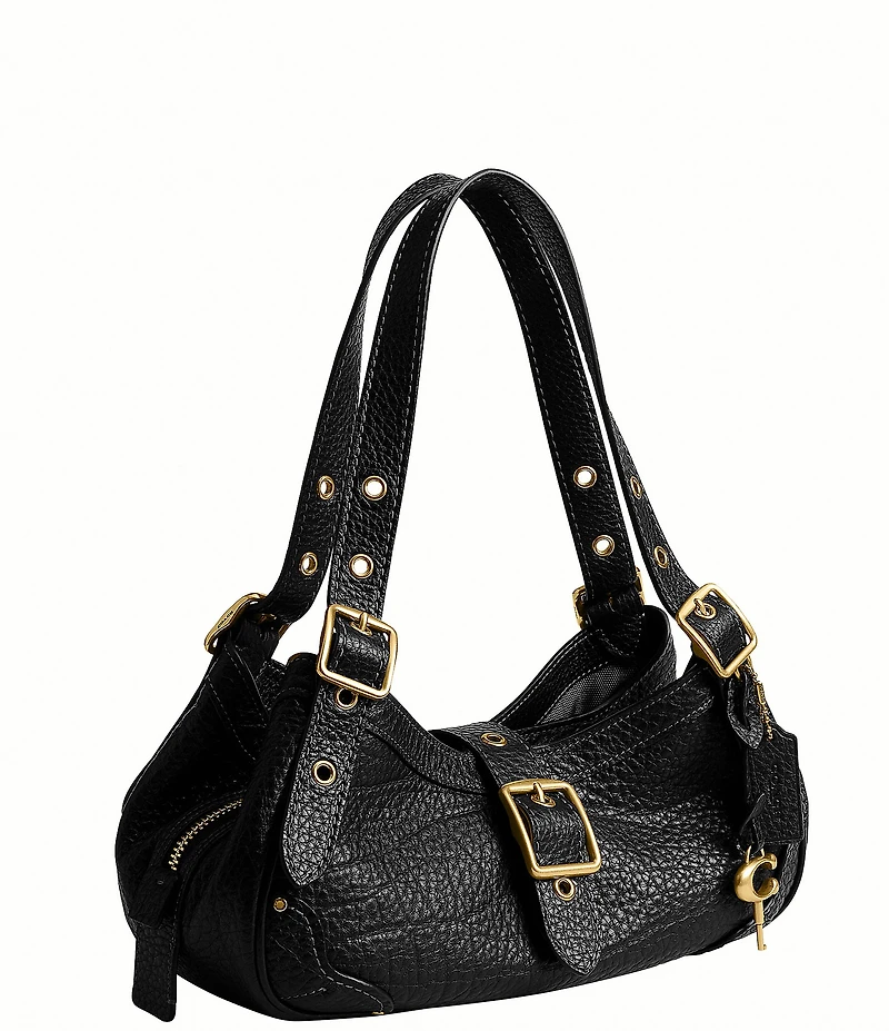 COACH Drifter 31 Textured Handle Shoulder Bag