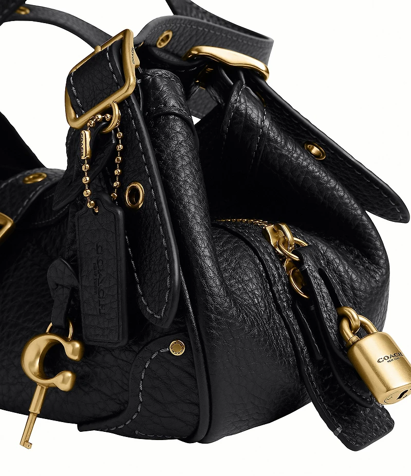 COACH Drifter 31 Textured Handle Shoulder Bag