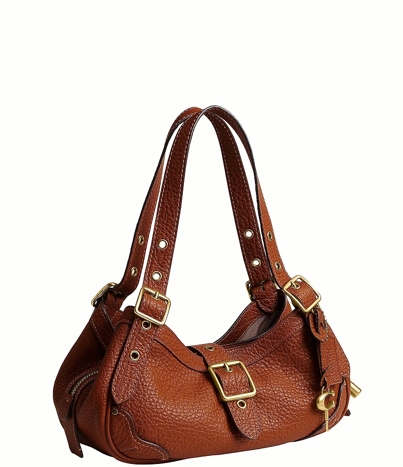 COACH Drifter 31 Textured Handle Shoulder Bag