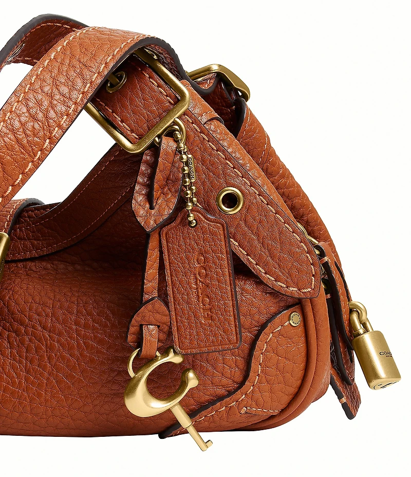 COACH Drifter 31 Textured Handle Shoulder Bag