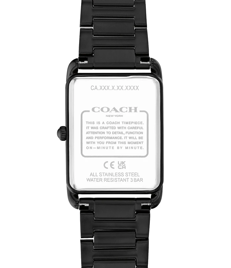 COACH Elliot Quartz Analog Stainless Steel Bracelet Watch