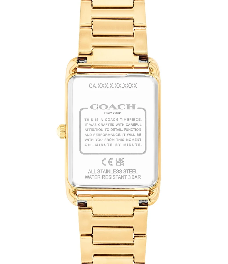 COACH Elliot Quartz Analog Stainless Steel Bracelet Watch