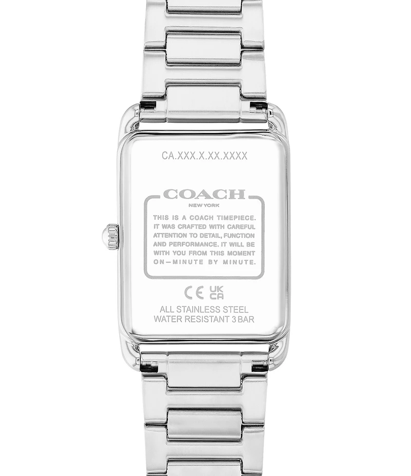 COACH Elliot Quartz Analog Stainless Steel Bracelet Watch