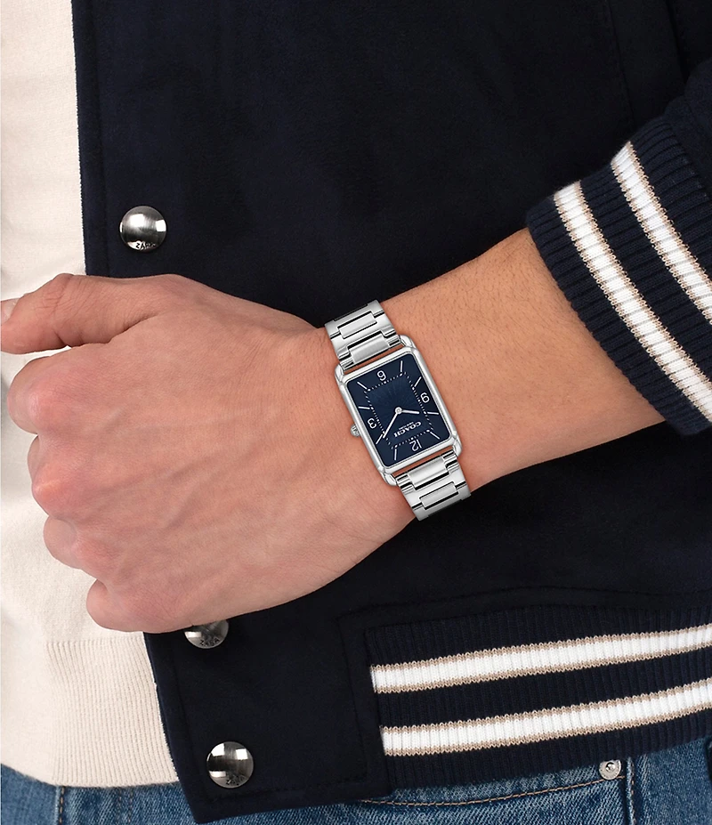 COACH Elliot Quartz Analog Stainless Steel Bracelet Watch