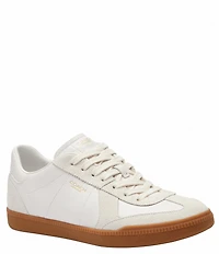 COACH Women's Ellis Leather and Suede Lace Up Sneakers