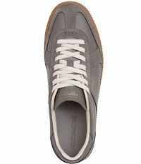 COACH Women's Ellis Leather and Suede Lace Up Sneakers