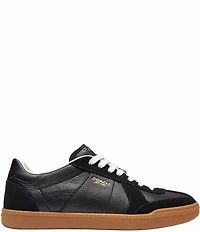 COACH Women's Ellis Leather and Suede Lace Up Sneakers