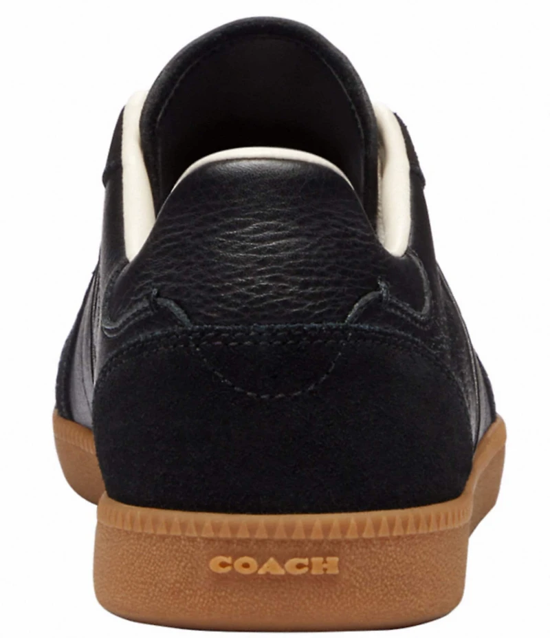 COACH Women's Ellis Leather and Suede Lace Up Sneakers