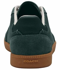 COACH Women's Ellis Suede and Canvas Sneakers