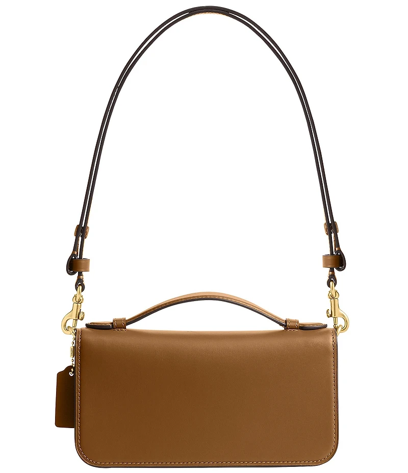 COACH Elora Leather Top Handle Shoulder Bag