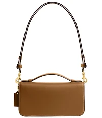 COACH Elora Leather Top Handle Shoulder Bag