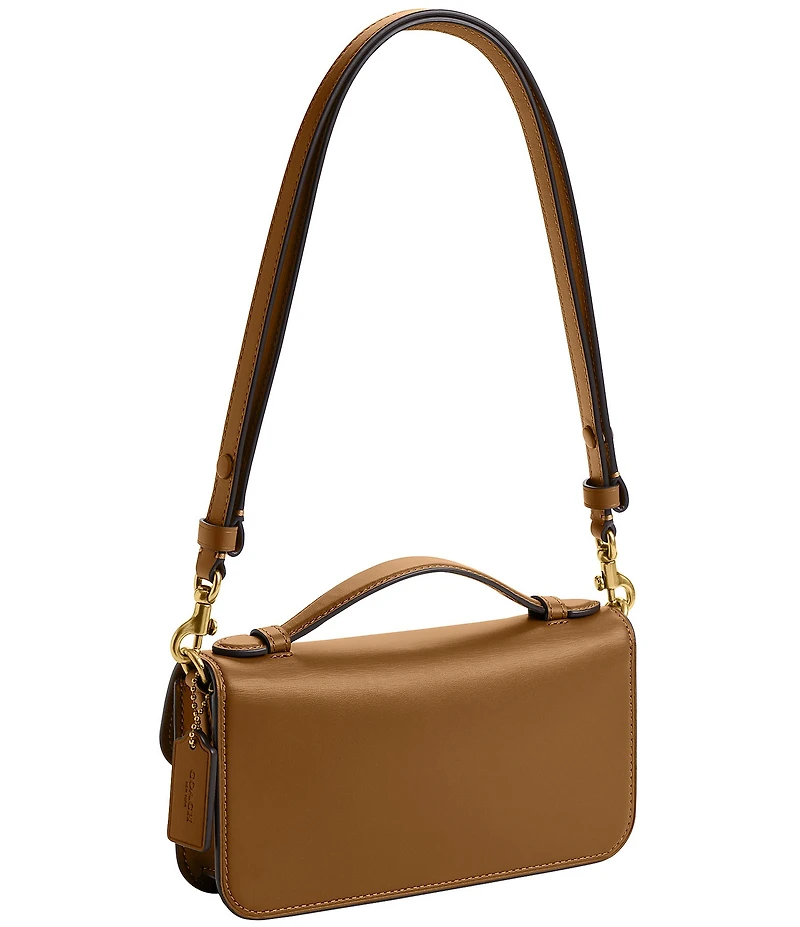 COACH Elora Leather Top Handle Shoulder Bag