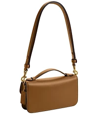 COACH Elora Leather Top Handle Shoulder Bag
