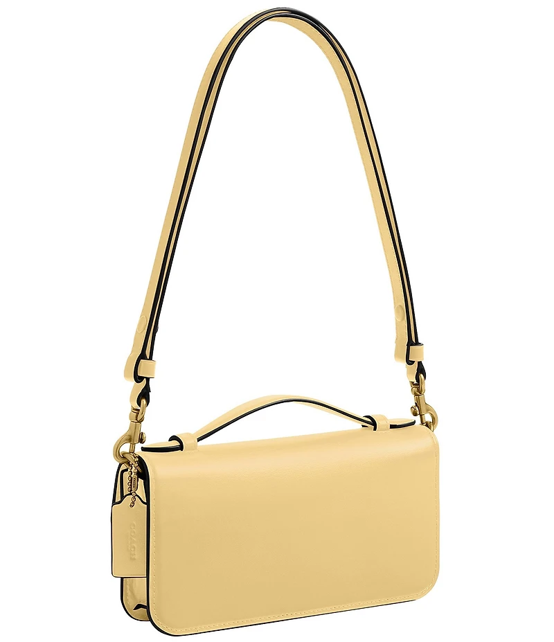 COACH Elora Leather Top Handle Shoulder Bag