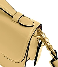 COACH Elora Leather Top Handle Shoulder Bag