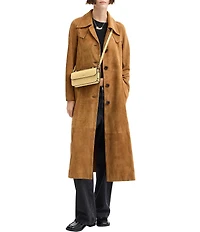 COACH Elora Leather Top Handle Shoulder Bag