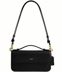 COACH Elora Leather Top Handle Shoulder Bag